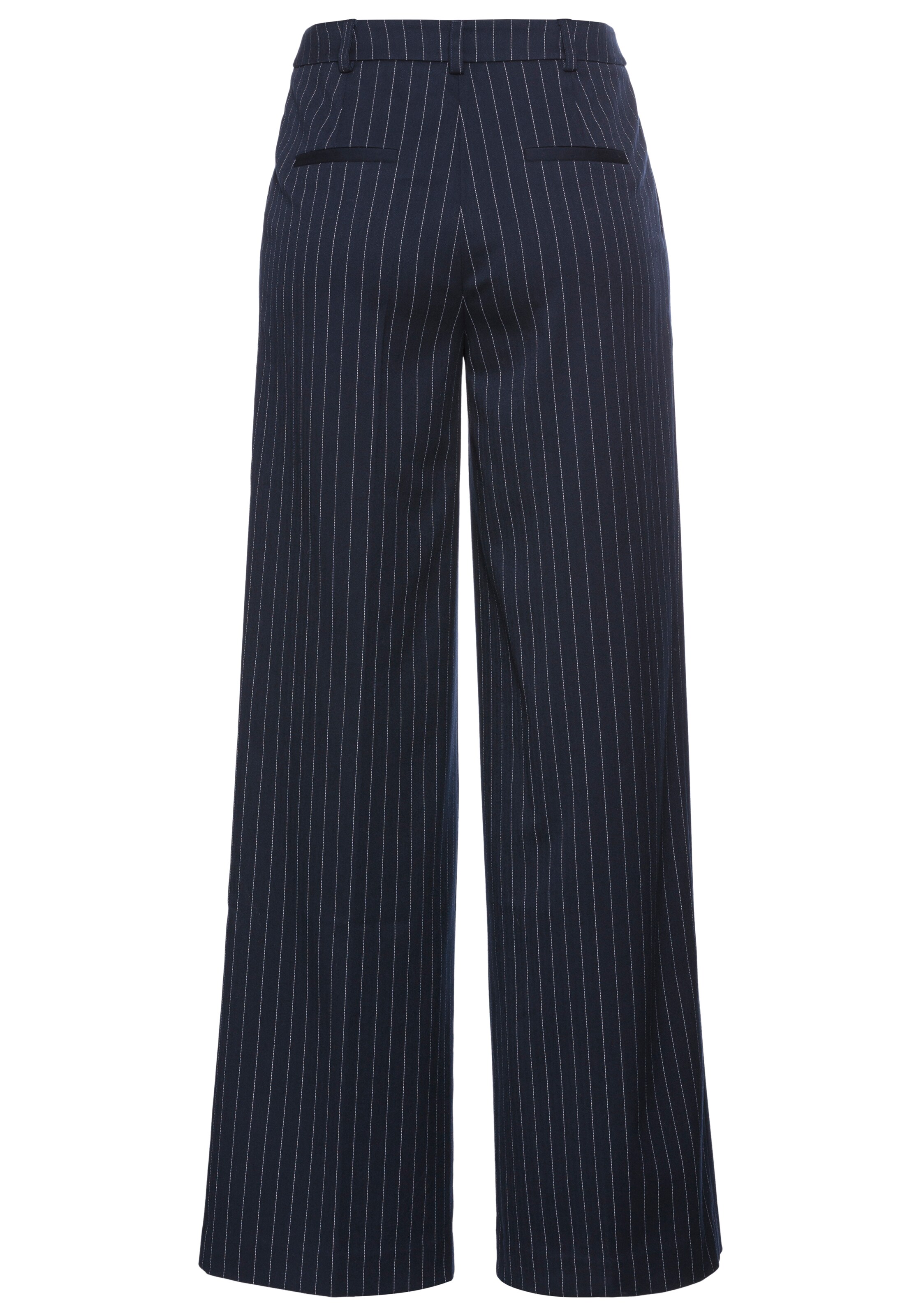 LAURA SCOTT Wide Leg Hose in Blau: Vorderseite