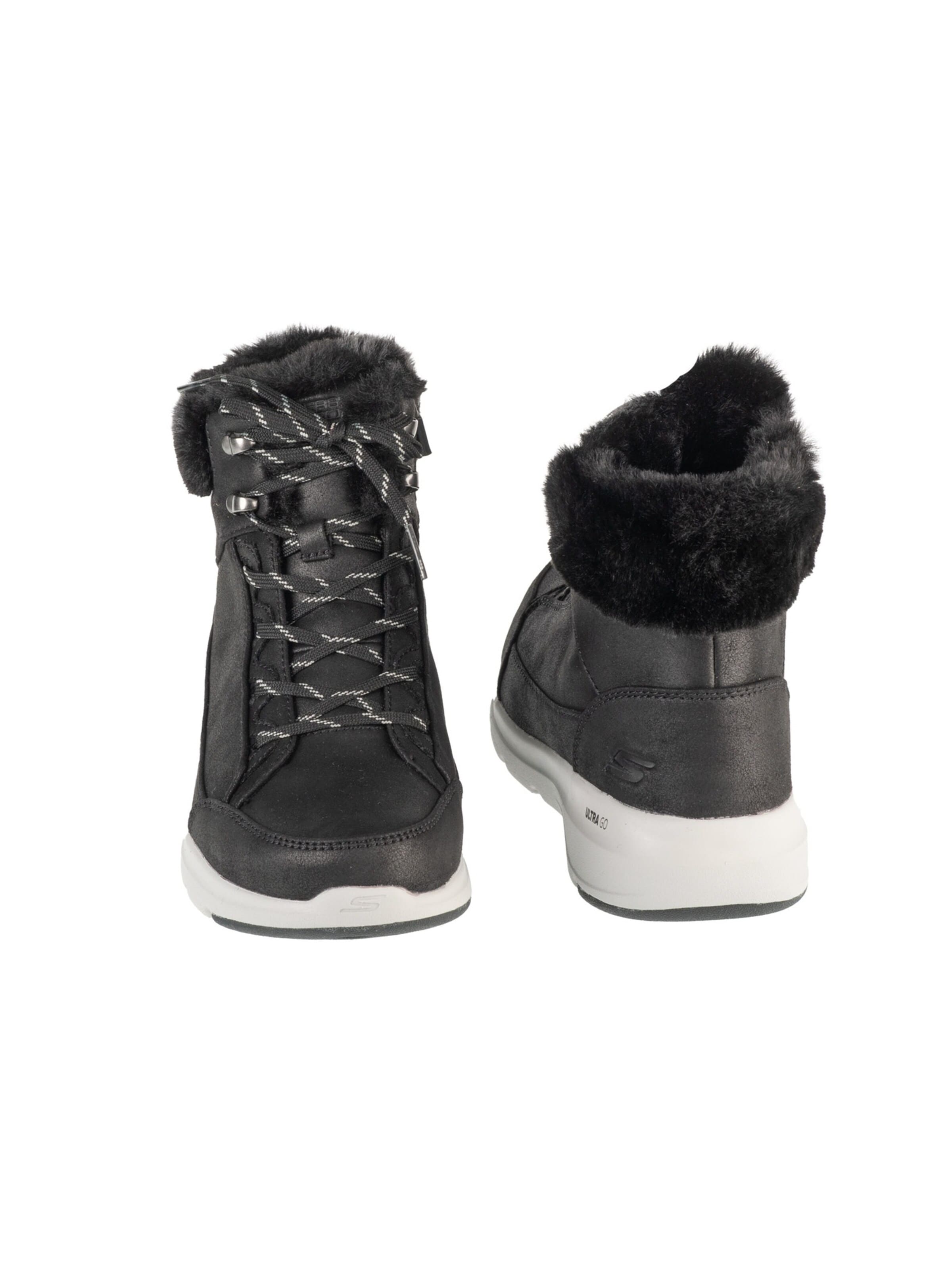 SKECHERS Lace-up boot 'Cozyly' in Black