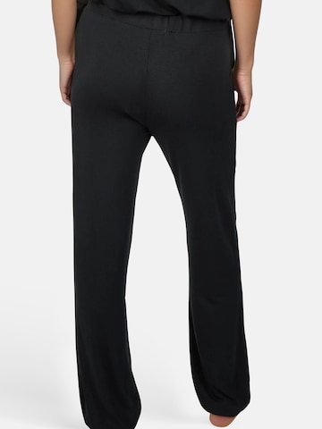 Myjama Pyjamahose `Billie`, figurbetont, besonders weich & angenehm auf der Haut in Schwarz