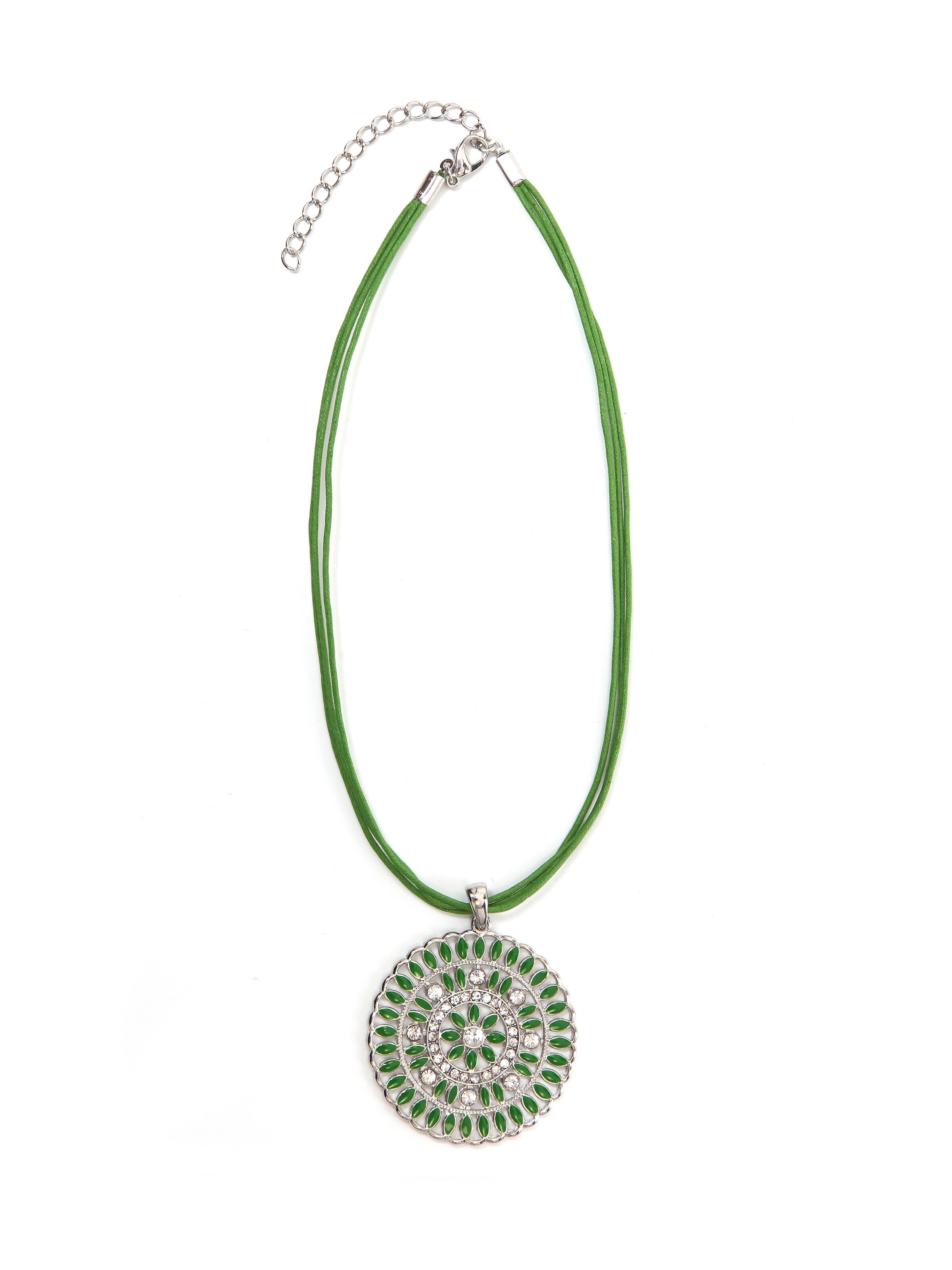 COLLEZIONE ALESSANDRO Necklace 'Marle' in Green