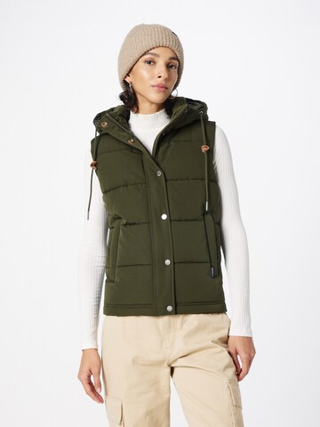 Superdry Bodywarmer 'EVEREST' in Groen: voorkant