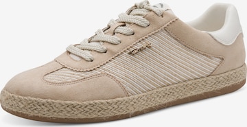 Tamaris Sneaker in Beige: Vorderseite