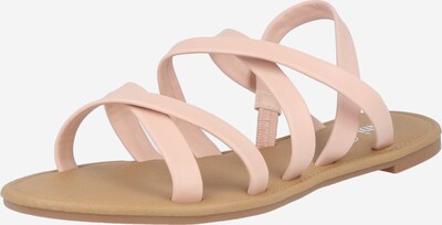 rubi Sandales à lanières en rose clair, Vue avec produit
