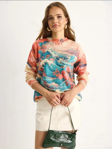 Bianco Lucci - Pullover em mistura de cores