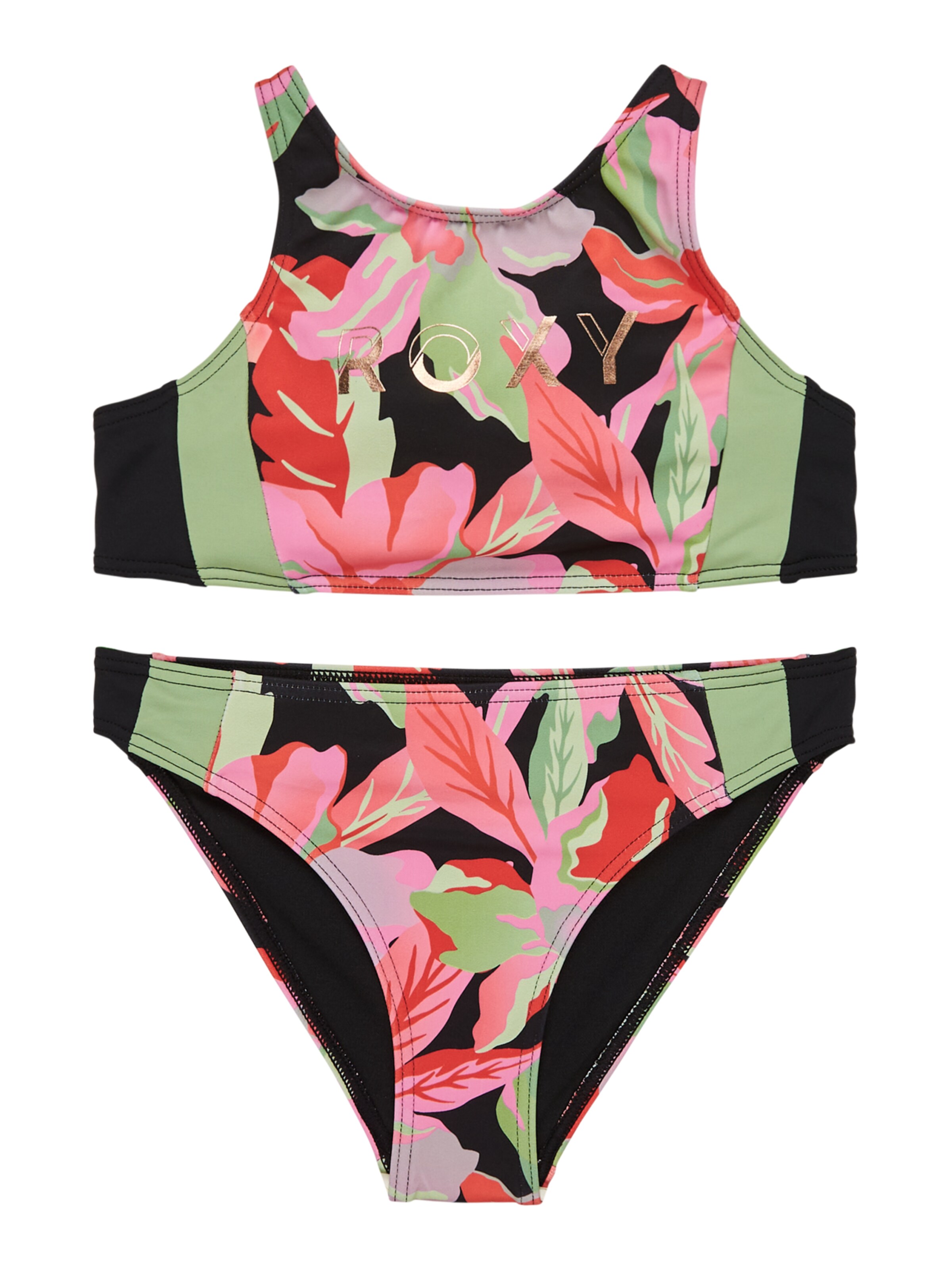 ROXY Swimsuit 'Active' in Grey: front