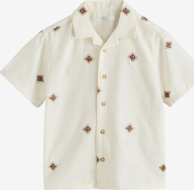 Next Button up shirt in 98 in Ecru / Brown, Item view