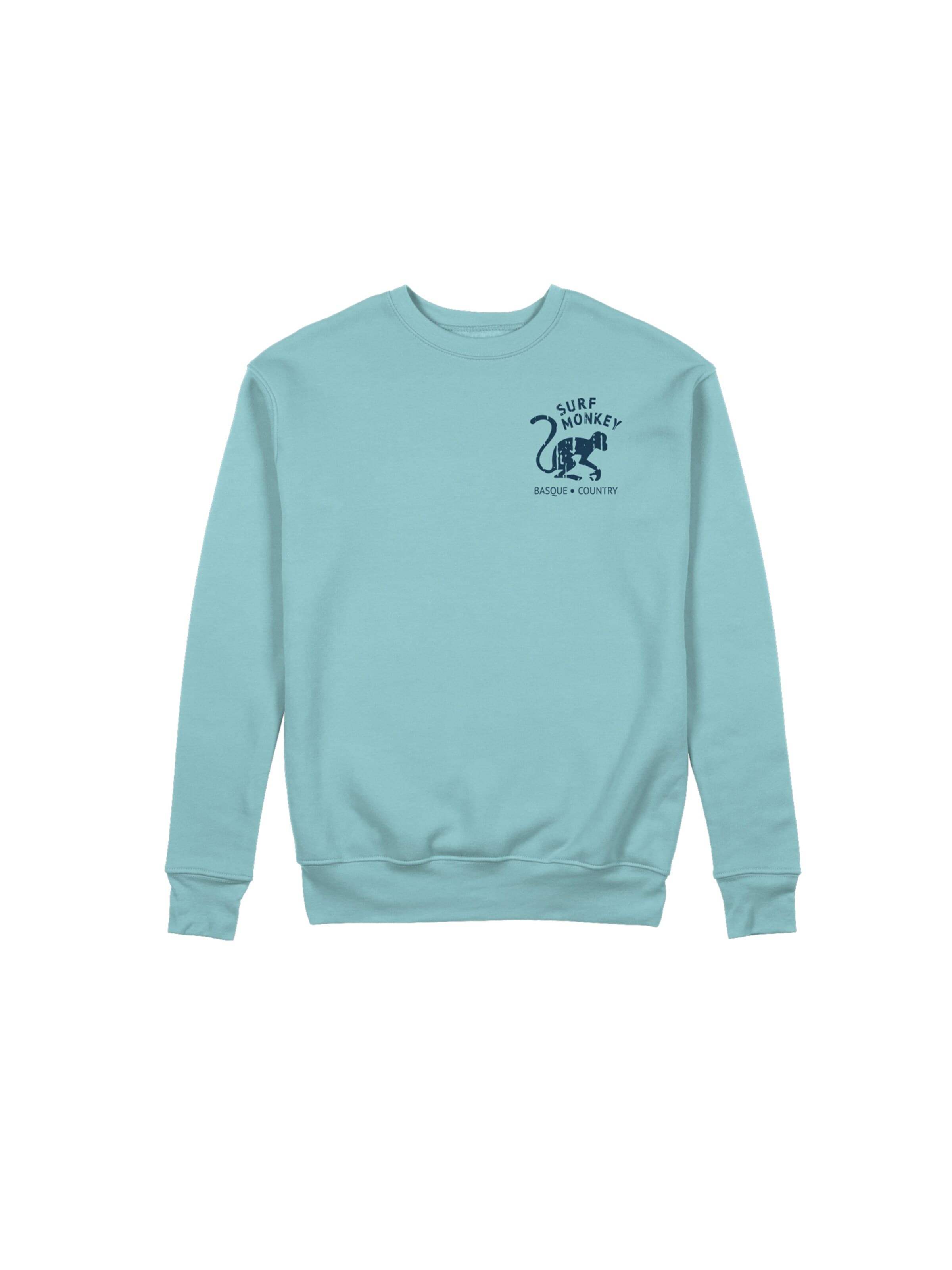 Surf MonkeySweater majica 'Rette das Ozean' - plava boja