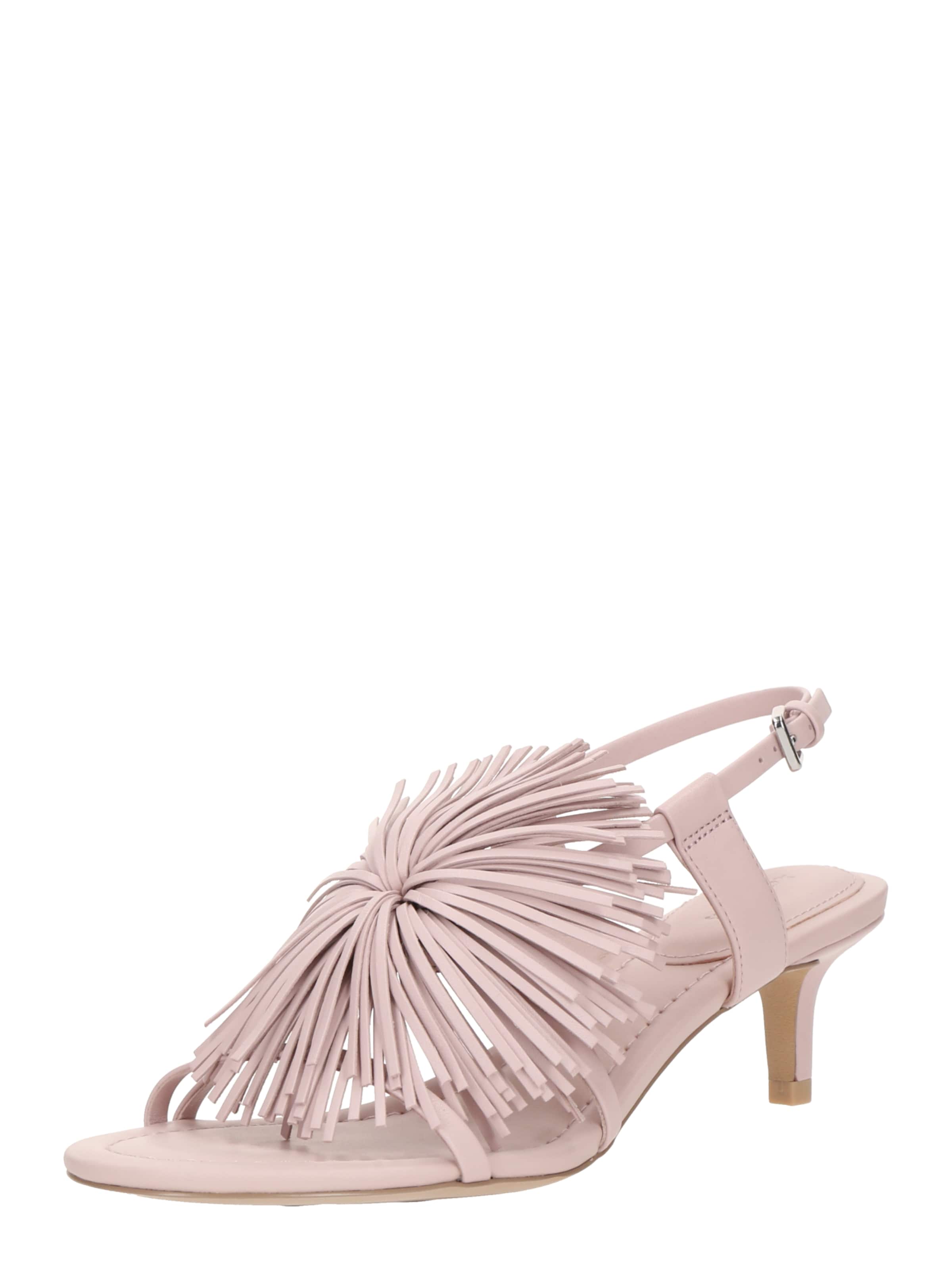 & Other Stories Σανδάλι με λουράκια σε ροζ: μπροστά