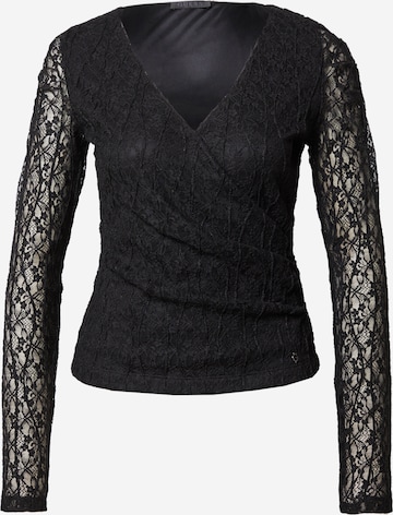 GUESS - Blusa 'RAVENNA' em preto: frente