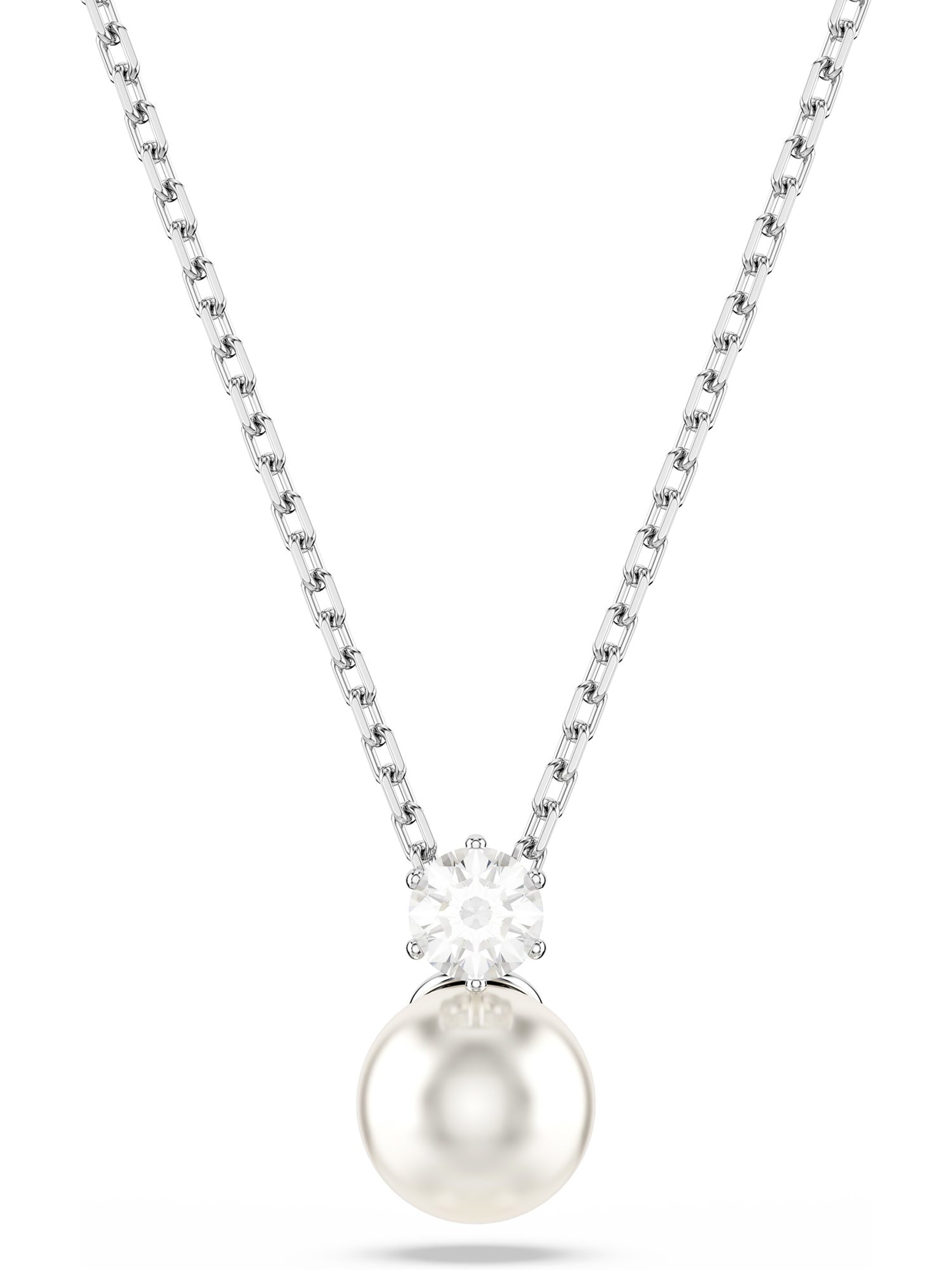 Swarovski Kette in Silber: Vorderseite