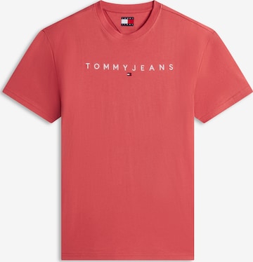 raudona Tommy Jeans Marškinėliai: priekis