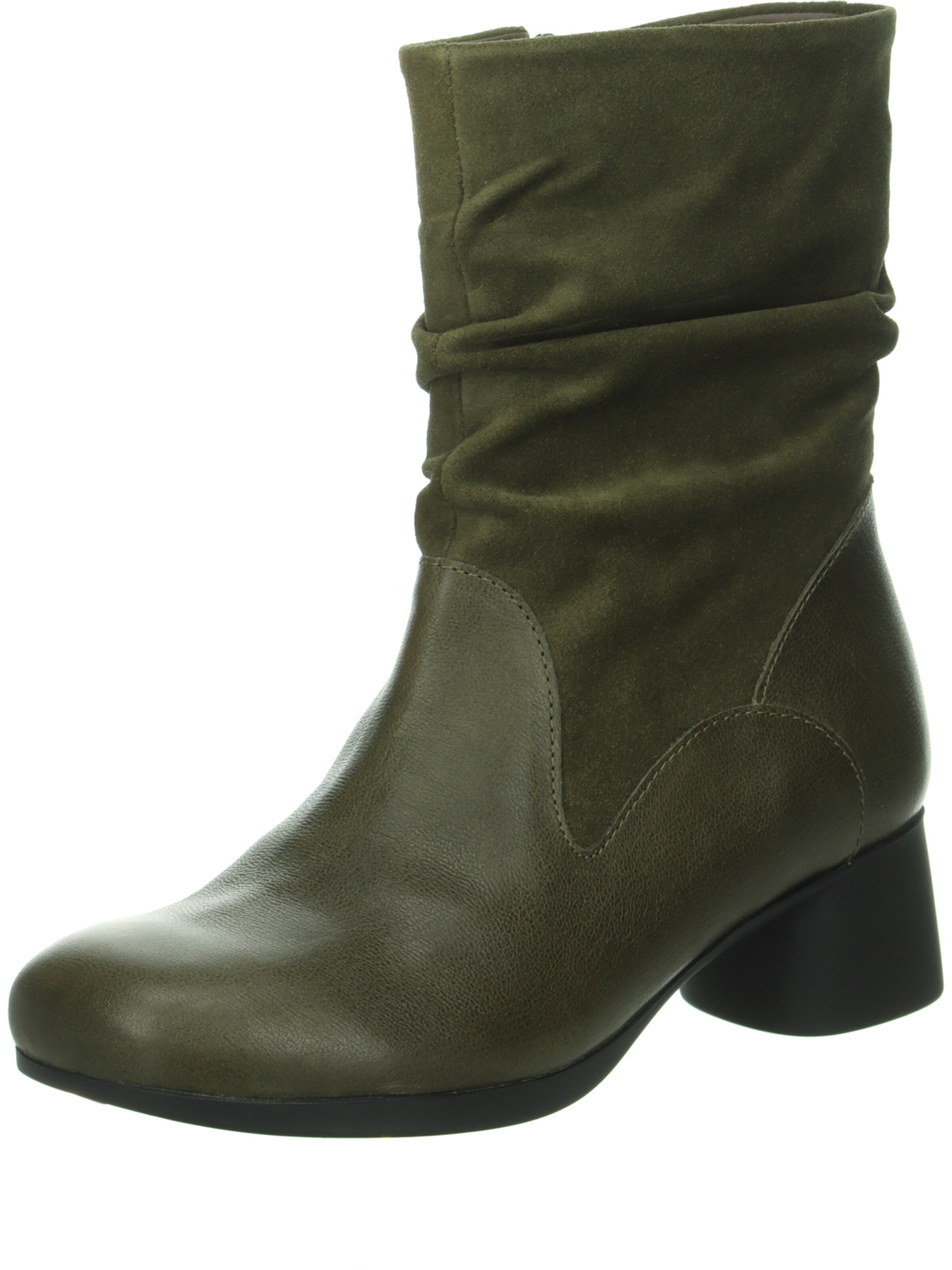 THINK! Ankle Boots 'Nani' in Green: front