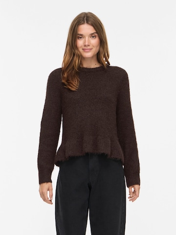 Pullover 'VIBows' di VILA in marrone: frontale