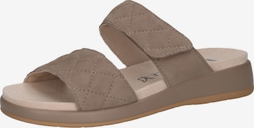 CAPRICE Pantolette in Braun: Vorderseite