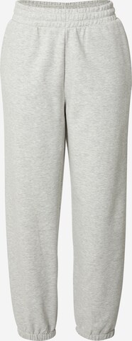 WEEKDAY Tapered Pants in Grey: front