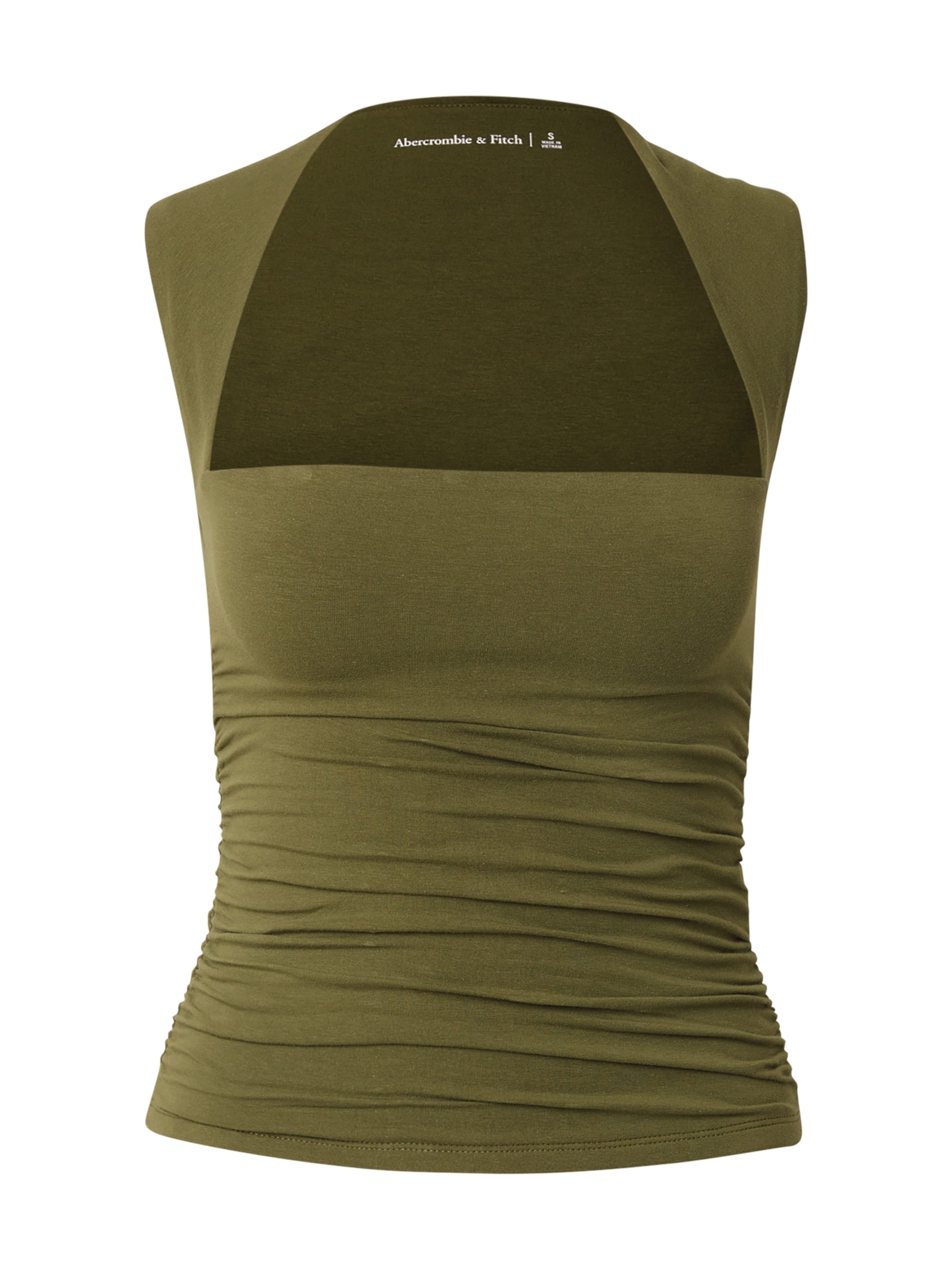 Abercrombie & Fitch Top in Grün: Vorderseite