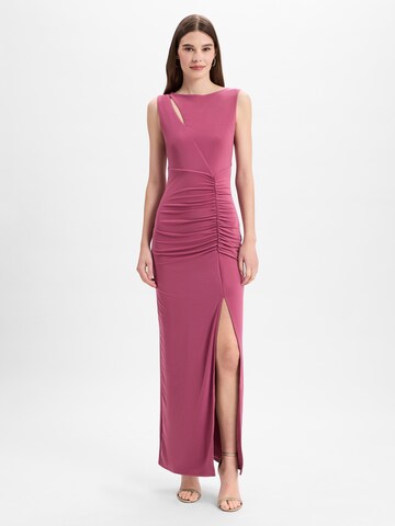 Lipsy Evening Dress in Pink: front