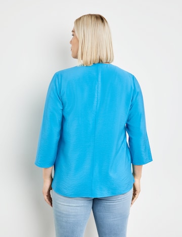 SAMOON Blouse in Blauw