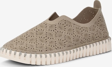 ILSE JACOBSEN Slipper 'Tulip3485' i brun: forside