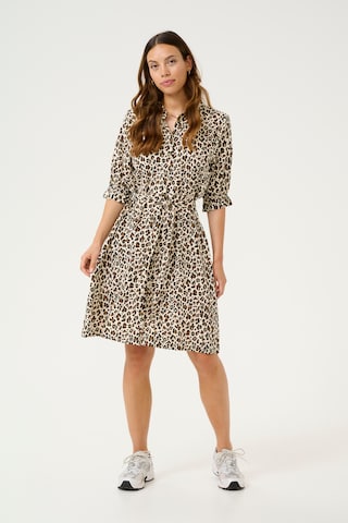 Robe-chemise 'KAVelana' Kaffe en beige