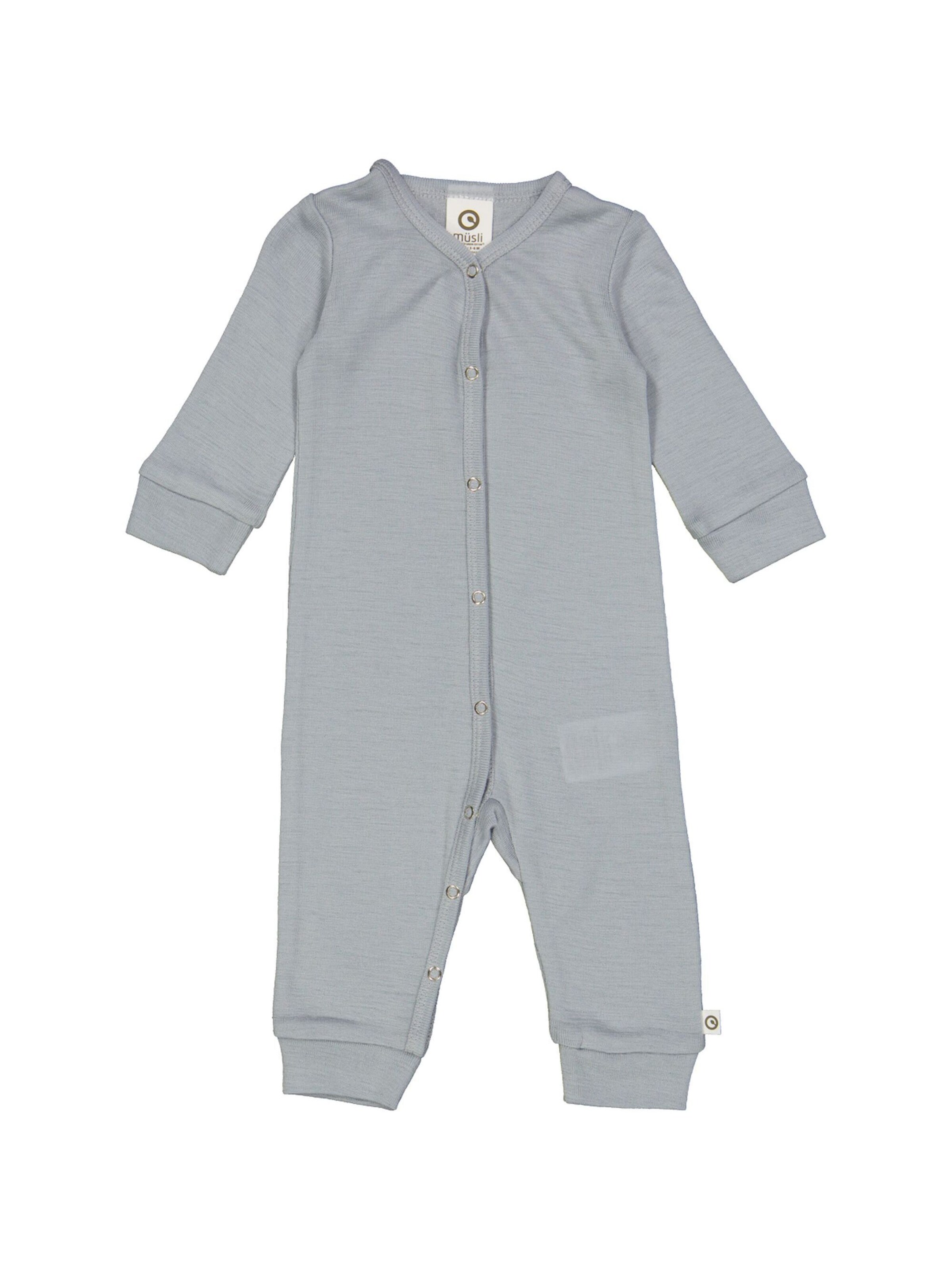 Müsli by GREEN COTTON Romper/bodysuit in Blue: front