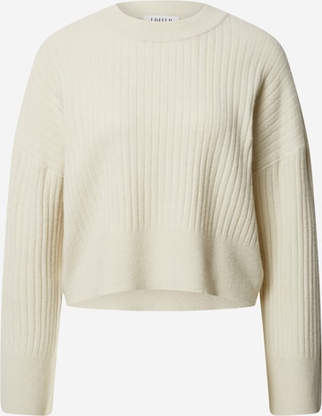 EDITED Sweater 'Thea' in White: front