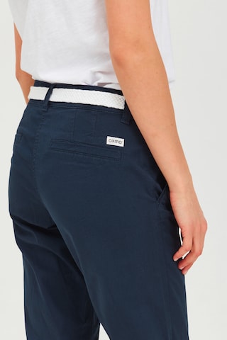 Oxmo Slim fit Chino Pants 'Chakira' in Blue