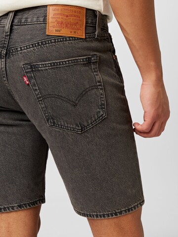 LEVI'S ® Slimfit Jeans '501 Original Shorts' in Grijs