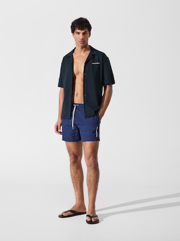 Karl Lagerfeld Plavecké šortky - Modrá