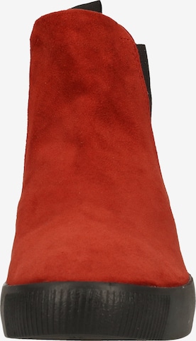 Softinos Chelsea Boots in Red