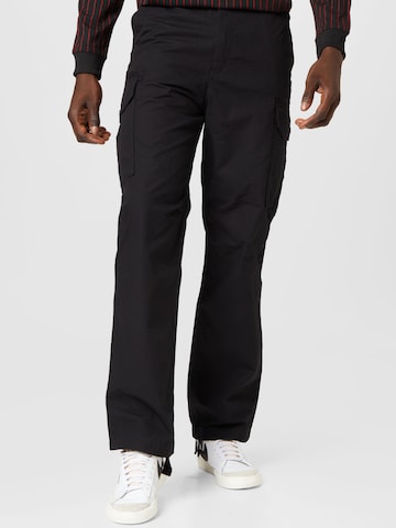 THE NORTH FACE Regular Trousers in Black: front