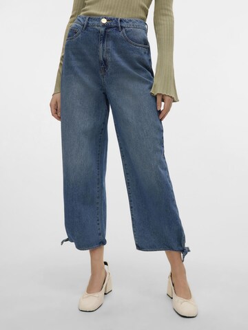 VERO MODA Baggy Jeans 'VMKathy' i blå: forside