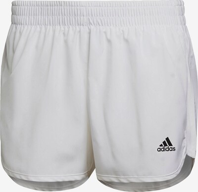 ADIDAS PERFORMANCE Sporthose 'Marathon 20' in schwarz / weiß, Produktansicht