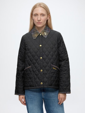Veste mi-saison 'Lidd' Barbour en noir : devant