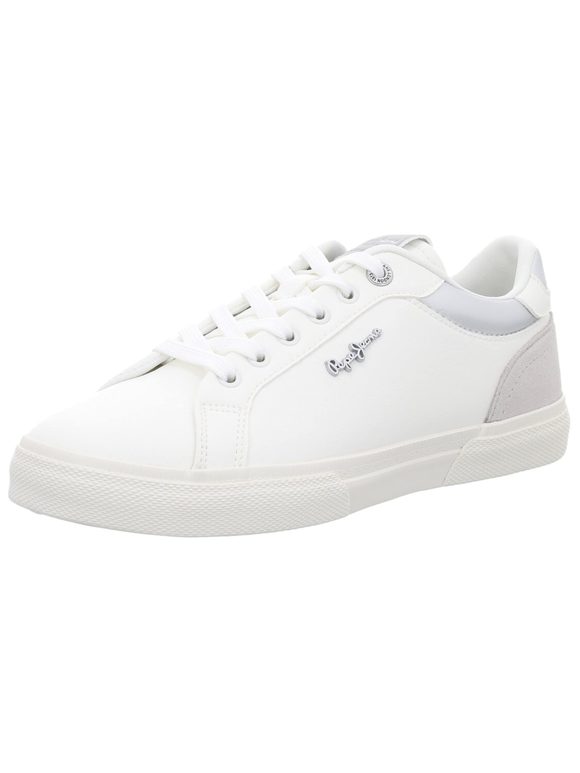 Pepe Jeans Sportlicher Schnürschuh‌‌‌‌‌‌ in Weiß: Vorderseite