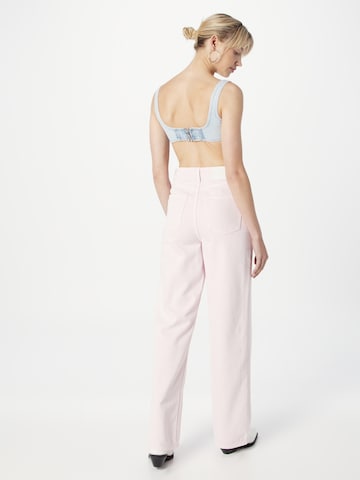 Marc O'Polo DENIM Wide leg Trousers in Pink