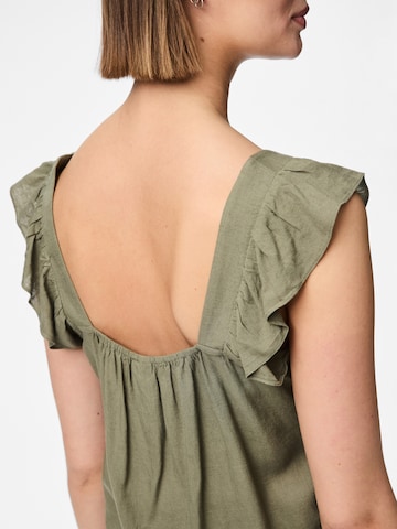 PIECES Blouse 'PCPIA' in Green