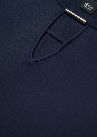 T-shirt s.Oliver BLACK LABEL en bleu