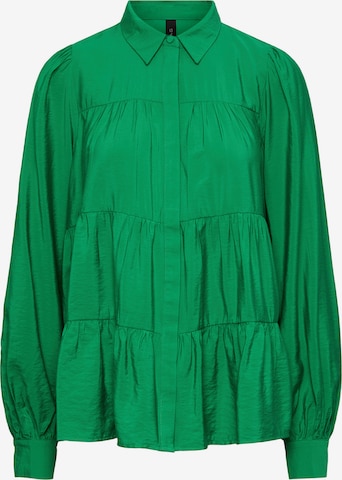 Y.A.S - Blusa 'Pala' em verde: frente