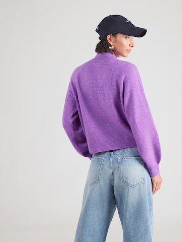 VERO MODA Sweater 'VMLEAF' in Purple