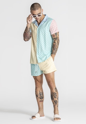 Gianni Kavanagh Regular fit Overhemd 'Dreamy' in Geel