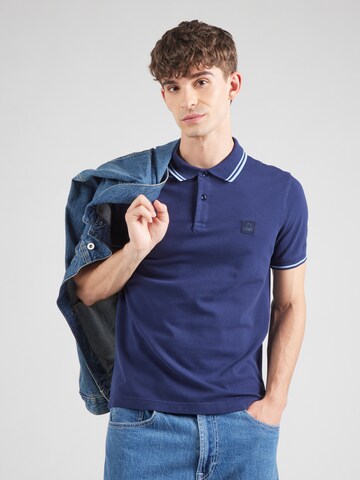 UNITED COLORS OF BENETTON Shirt in Blauw: voorkant