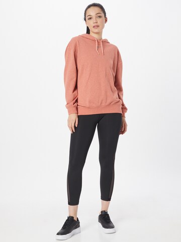 NIKE Skinny Sportbroek in Zwart