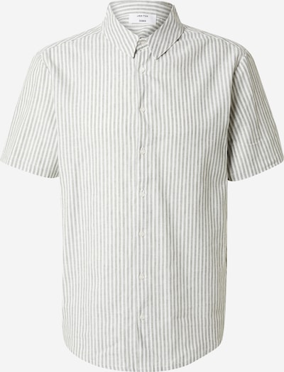 DAN FOX APPAREL Společenská košile 'Selim' - zelený melír / bílá, Produkt