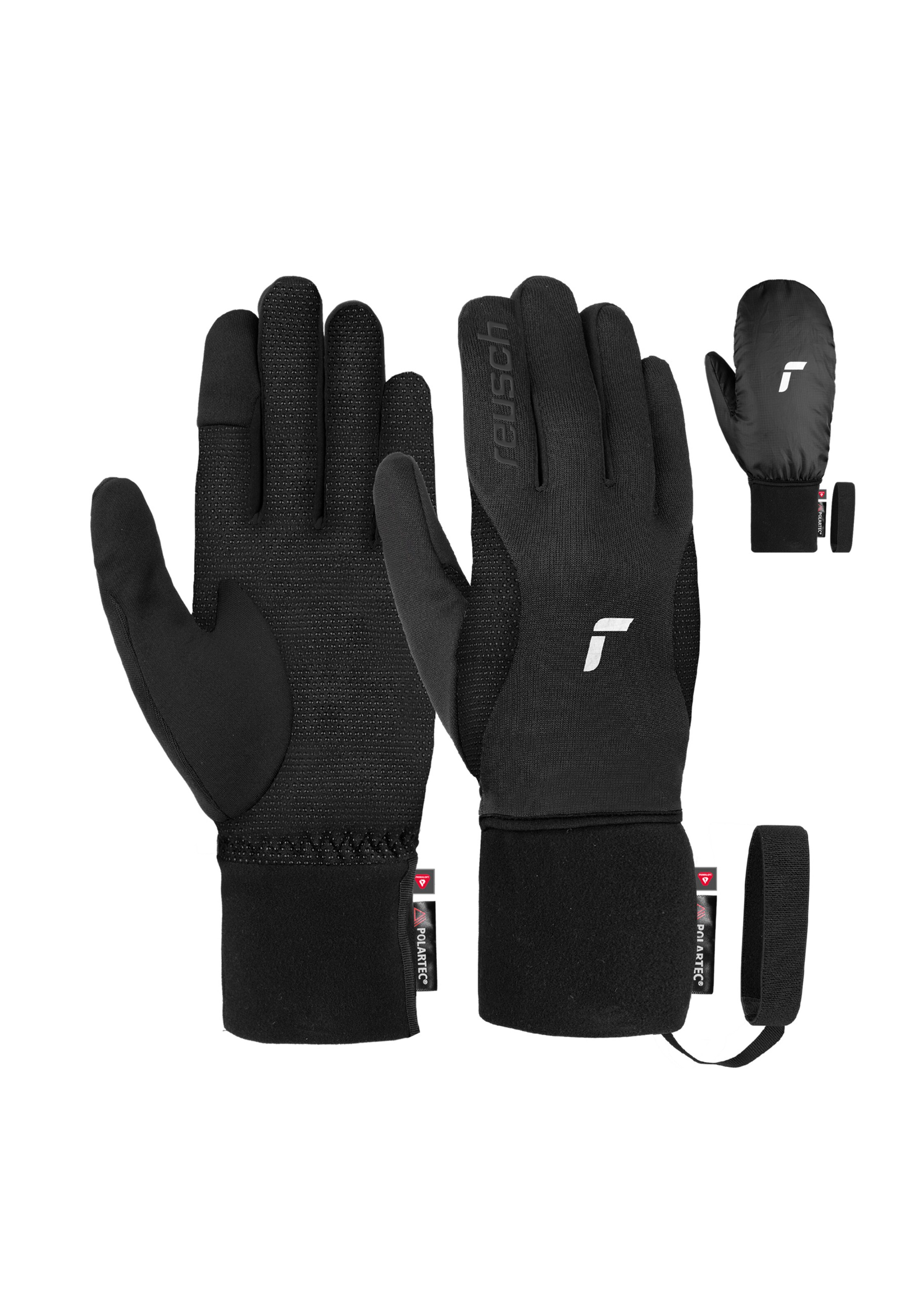 REUSCH Sporthandschuhe 'Baffin' in Schwarz: Vorderseite
