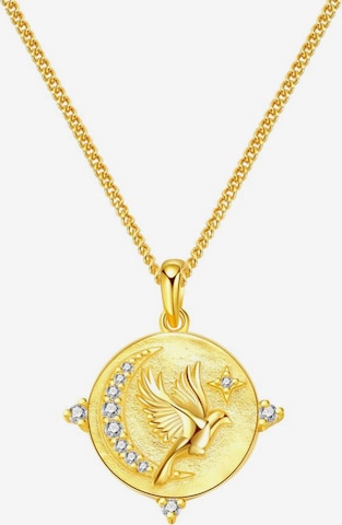 Chaîne 'Fearless' Hey Happiness en or : devant