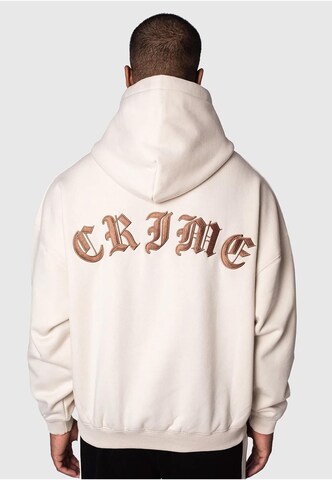 Sweat-shirt 'Crime' Dropsize en beige