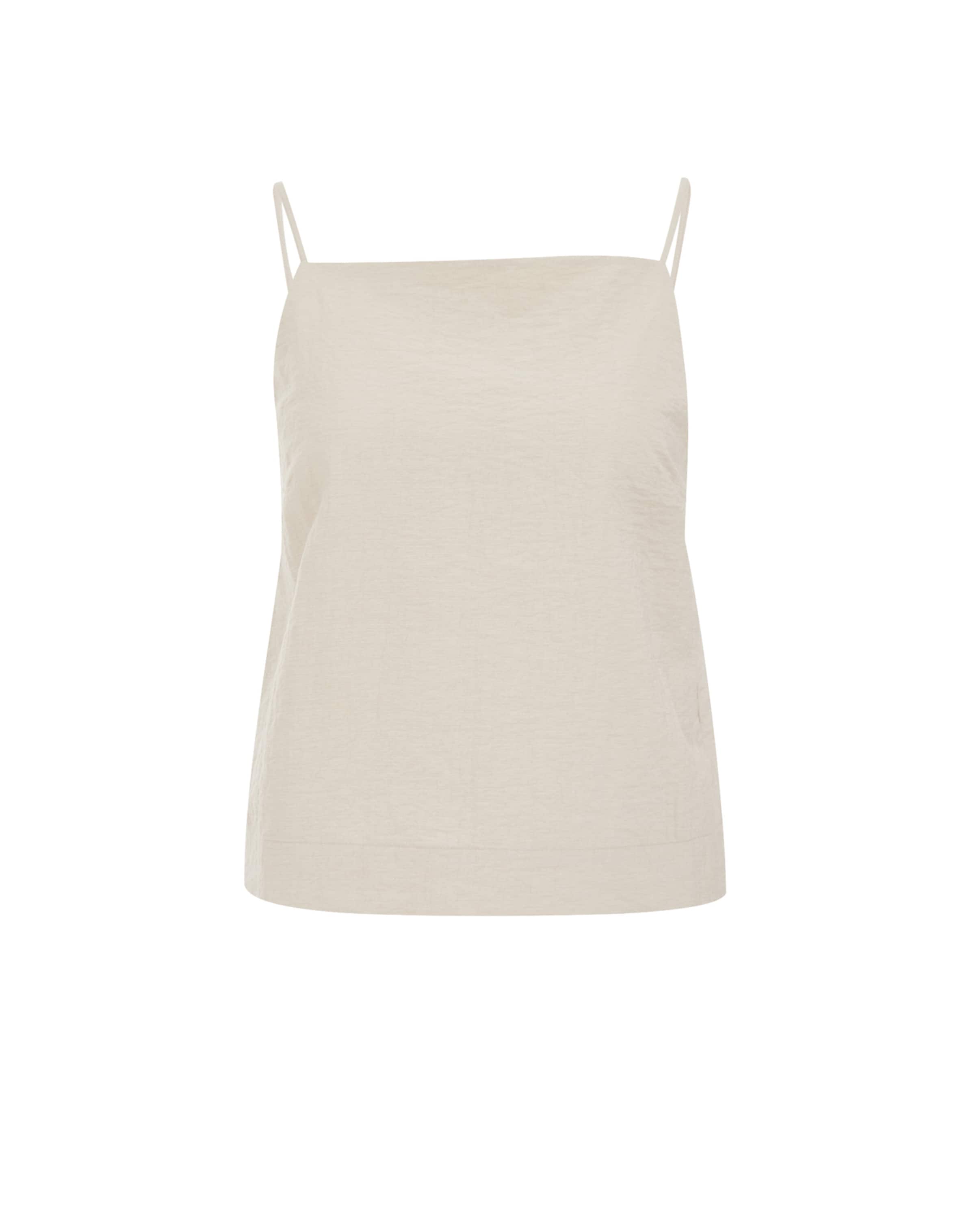 Top di WE Fashion in beige: frontale