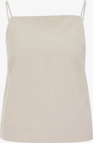 smėlio WE Fashion Palaidinė be rankovių: priekis