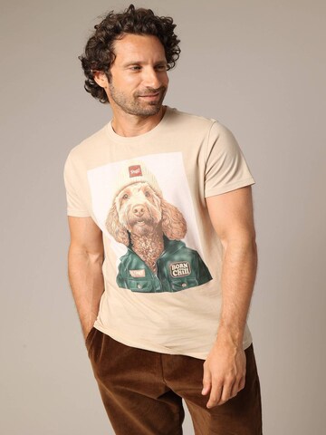 Deeluxe Shirt 'CABO' in Beige: voorkant